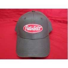 PETERBILT HAT   Dark Brown Oil Cloth Trucker&apos;s Cap / Hat oilcloth PETC60031300  eb-27482272